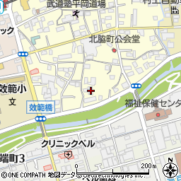 愛知県瀬戸市北脇町231-1周辺の地図