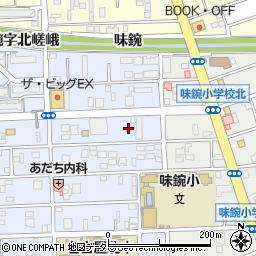 愛知県名古屋市北区中味鋺3丁目823周辺の地図