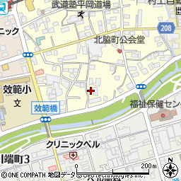 愛知県瀬戸市北脇町231周辺の地図