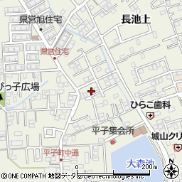 愛知県尾張旭市平子町中通275周辺の地図