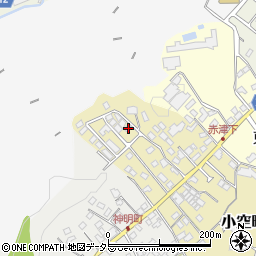 愛知県瀬戸市小空町212-4周辺の地図