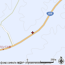 愛知県豊田市北篠平町518周辺の地図