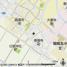 滋賀県彦根市上西川町465周辺の地図