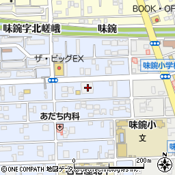 愛知県名古屋市北区中味鋺3丁目809周辺の地図