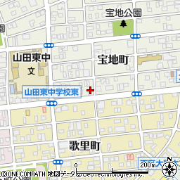愛知県名古屋市西区宝地町146-3周辺の地図