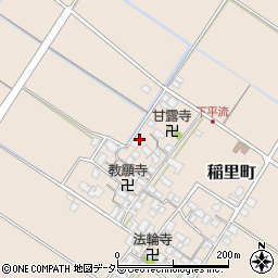 滋賀県彦根市稲里町1665周辺の地図