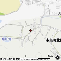 兵庫県丹波市市島町北岡本336周辺の地図