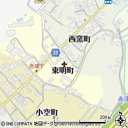 愛知県瀬戸市東明町65周辺の地図