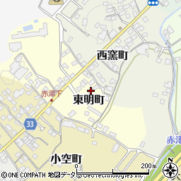 愛知県瀬戸市東明町65周辺の地図