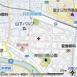 静岡県富士宮市神田川町21-6周辺の地図