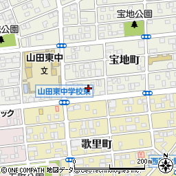 愛知県名古屋市西区宝地町136周辺の地図