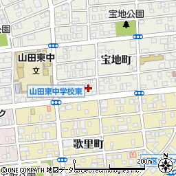 愛知県名古屋市西区宝地町145-2周辺の地図