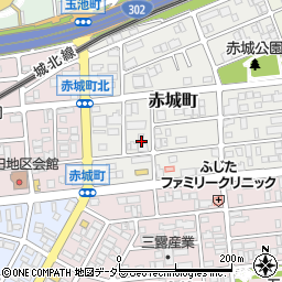 愛知県名古屋市西区赤城町54周辺の地図