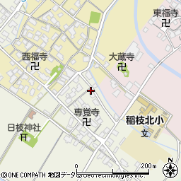 滋賀県彦根市上西川町460周辺の地図