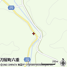 島根県雲南市三刀屋町六重266周辺の地図