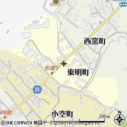 愛知県瀬戸市東明町58周辺の地図