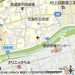 愛知県瀬戸市北脇町188周辺の地図