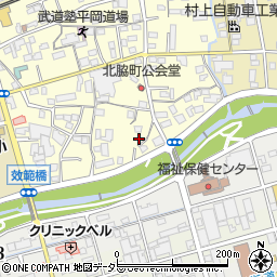 愛知県瀬戸市北脇町188周辺の地図