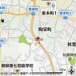 愛知県瀬戸市東茨町3周辺の地図