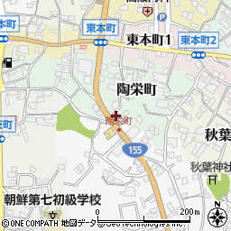 愛知県瀬戸市東茨町3周辺の地図