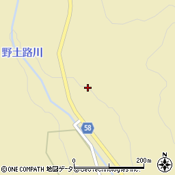 岡山県真庭郡新庄村4990周辺の地図