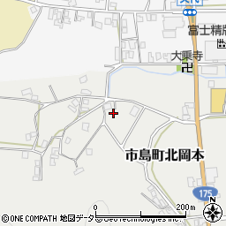 兵庫県丹波市市島町北岡本275周辺の地図