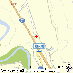 京都府船井郡京丹波町下山藤ケ瀬周辺の地図