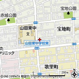 愛知県名古屋市西区宝地町139周辺の地図