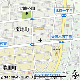 愛知県名古屋市西区宝地町356周辺の地図