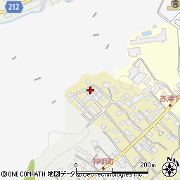 愛知県瀬戸市小空町212-13周辺の地図