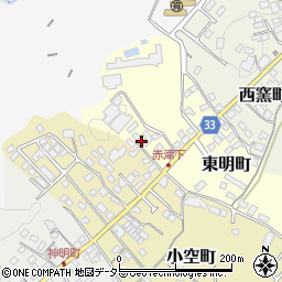 愛知県瀬戸市東明町6周辺の地図