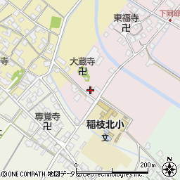 滋賀県彦根市下岡部町632周辺の地図