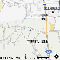 兵庫県丹波市市島町北岡本648周辺の地図