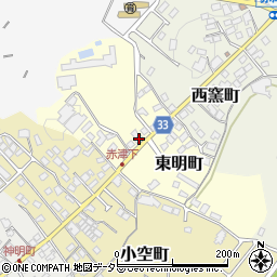 愛知県瀬戸市東明町57周辺の地図