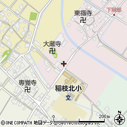 滋賀県彦根市下岡部町622-4周辺の地図