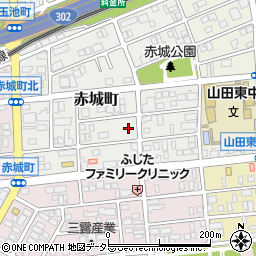 愛知県名古屋市西区赤城町59周辺の地図