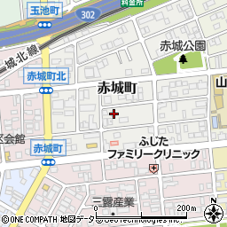 愛知県名古屋市西区赤城町80-1周辺の地図