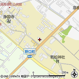 滋賀県彦根市野口町97周辺の地図
