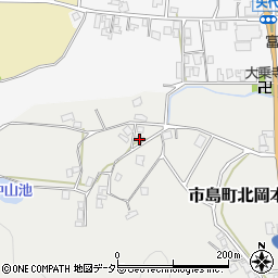 兵庫県丹波市市島町北岡本344周辺の地図