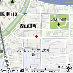 愛知県春日井市森山田町53周辺の地図