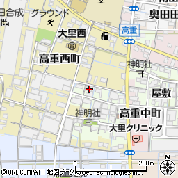 愛知県稲沢市高重町郷クロ96周辺の地図