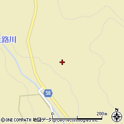 岡山県真庭郡新庄村5011周辺の地図