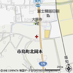 兵庫県丹波市市島町北岡本211周辺の地図