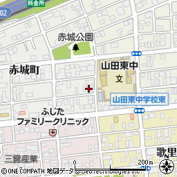 愛知県名古屋市西区赤城町66周辺の地図