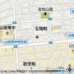 愛知県名古屋市西区宝地町159周辺の地図