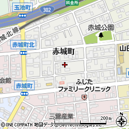 愛知県名古屋市西区赤城町78周辺の地図