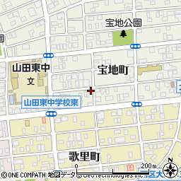 愛知県名古屋市西区宝地町134周辺の地図