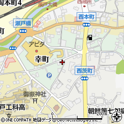 愛知県瀬戸市幸町9周辺の地図