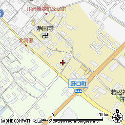 滋賀県彦根市野口町231-1周辺の地図