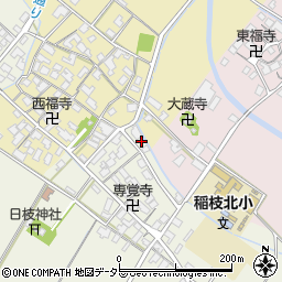 滋賀県彦根市上西川町442周辺の地図